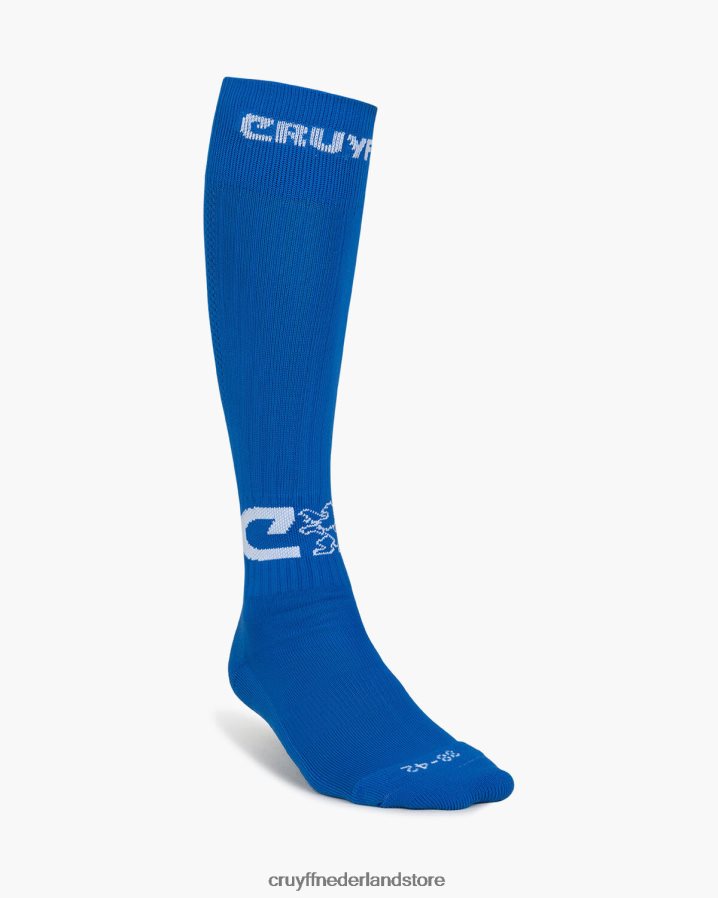 uniseks voetbal sokken Cruyff 62R2P81270 blauw sokken