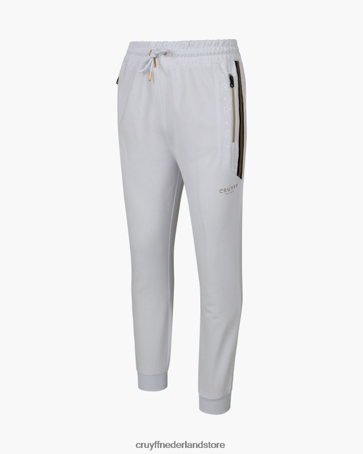 Heren Gregory trainingsbroek Cruyff 62R2P823 wit goud broek