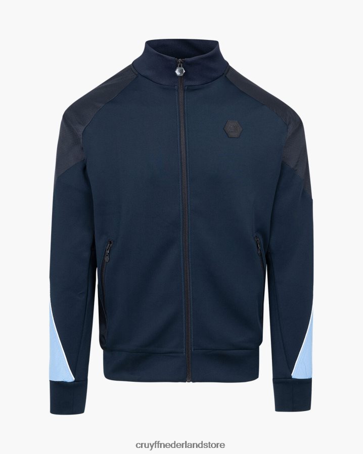 Heren Saul track top Cruyff 62R2P8730 blauw jasje