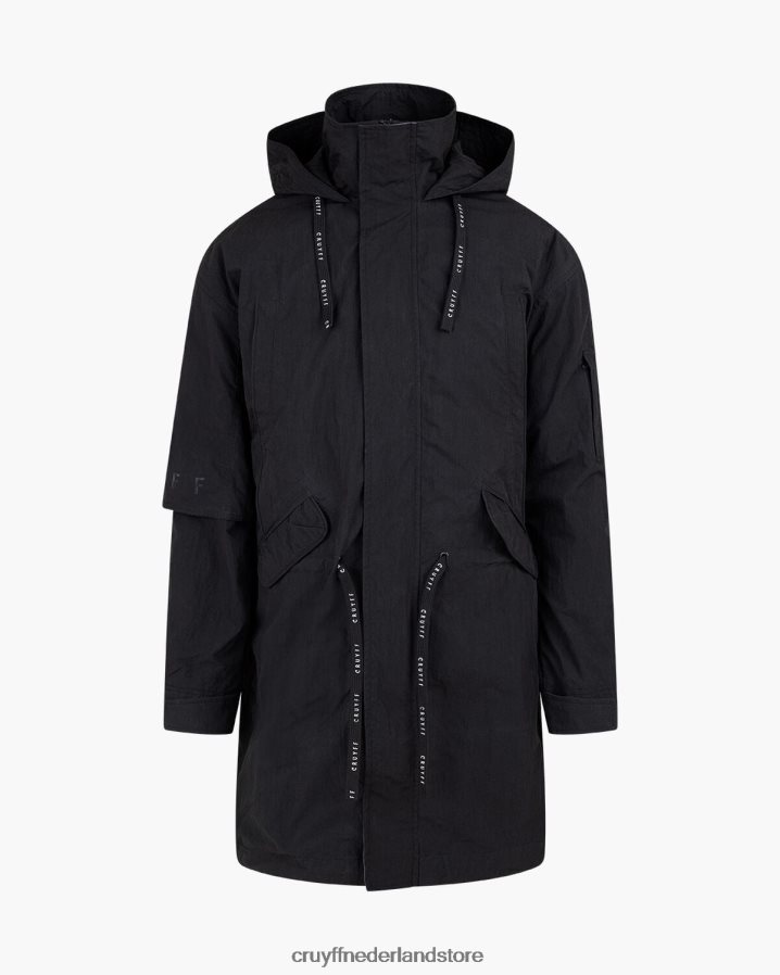 Heren naranco parka Cruyff 62R2P8460 zwart jasje