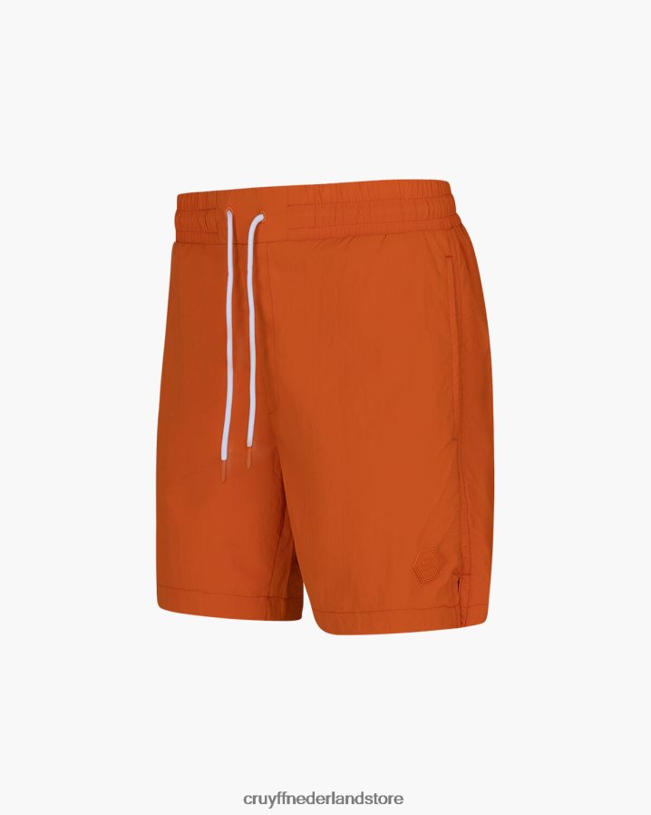 Heren madena zwembroek Cruyff 62R2P8648 oranje korte broek