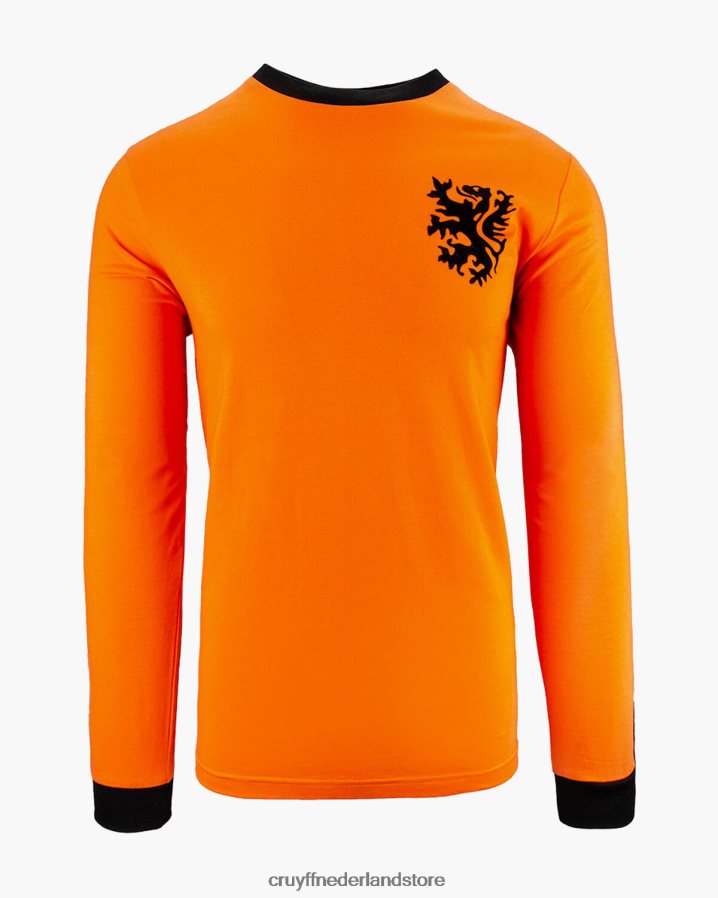 Heren WK tee ls Cruyff 62R2P8789 oranje t-shirt