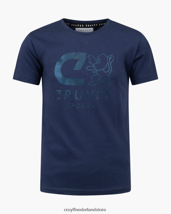 Heren booster tee Cruyff 62R2P864 koningsblauw t-shirt