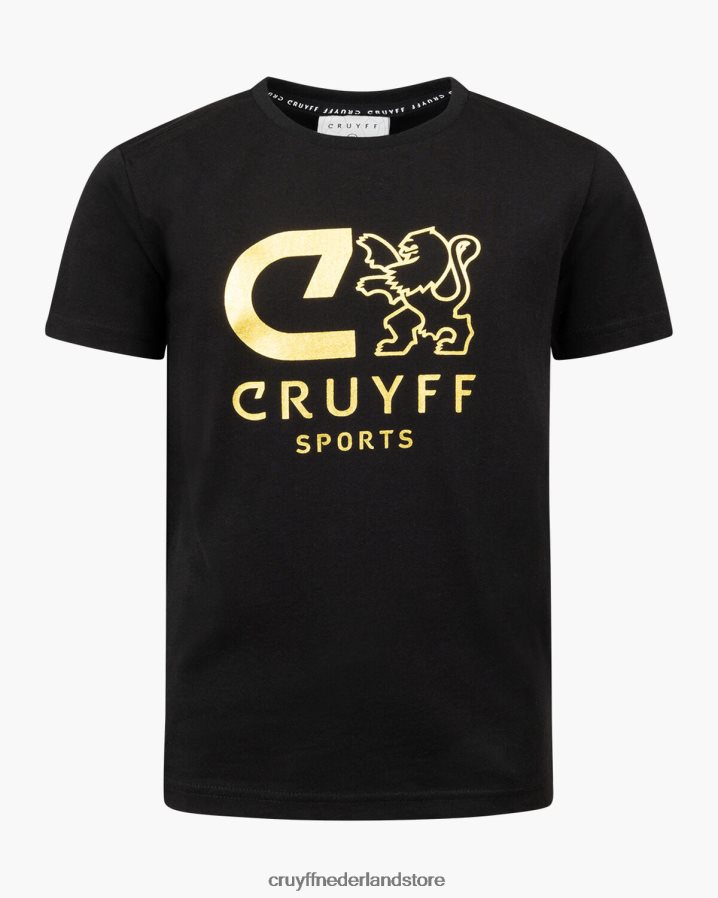 Heren booster tee Cruyff 62R2P887 goud t-shirt