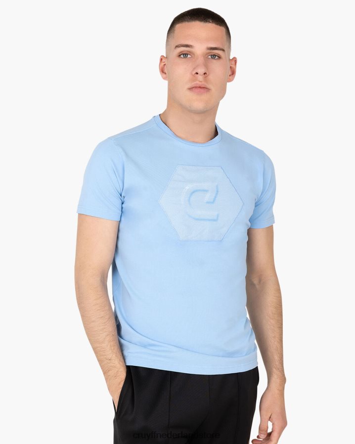 Heren eduardo-t-shirt Cruyff 62R2P8693 blauw t-shirt