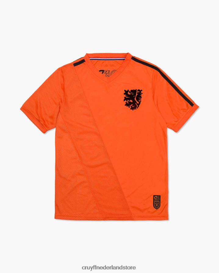 Heren euro tee Cruyff 62R2P8844 oranje t-shirt