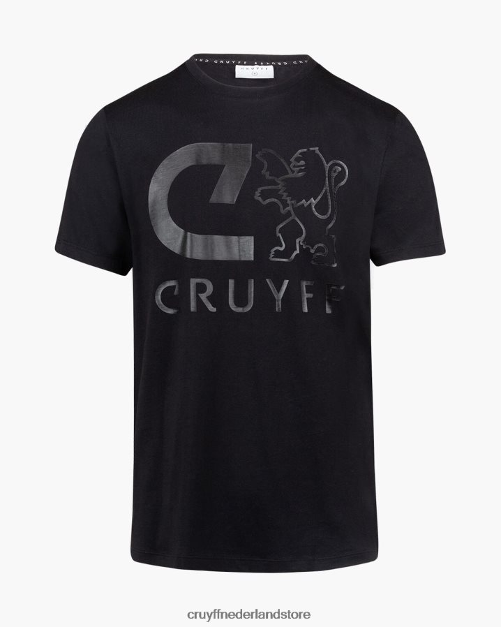 Heren hernandez ss tee Cruyff 62R2P8667 zwart t-shirt