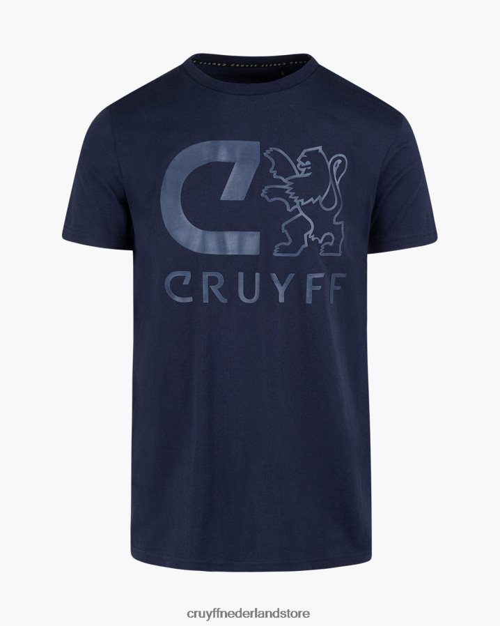 Heren hernandez ss tee Cruyff 62R2P8673 marine t-shirt