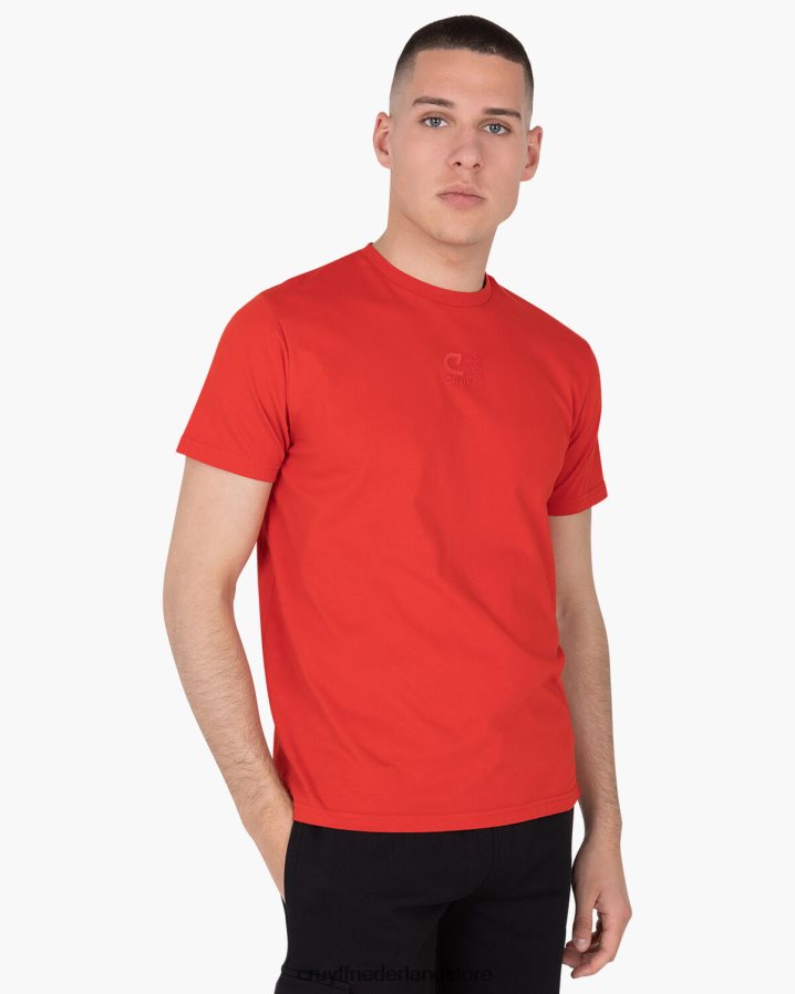 Heren hernando tee Cruyff 62R2P8892 rood t-shirt