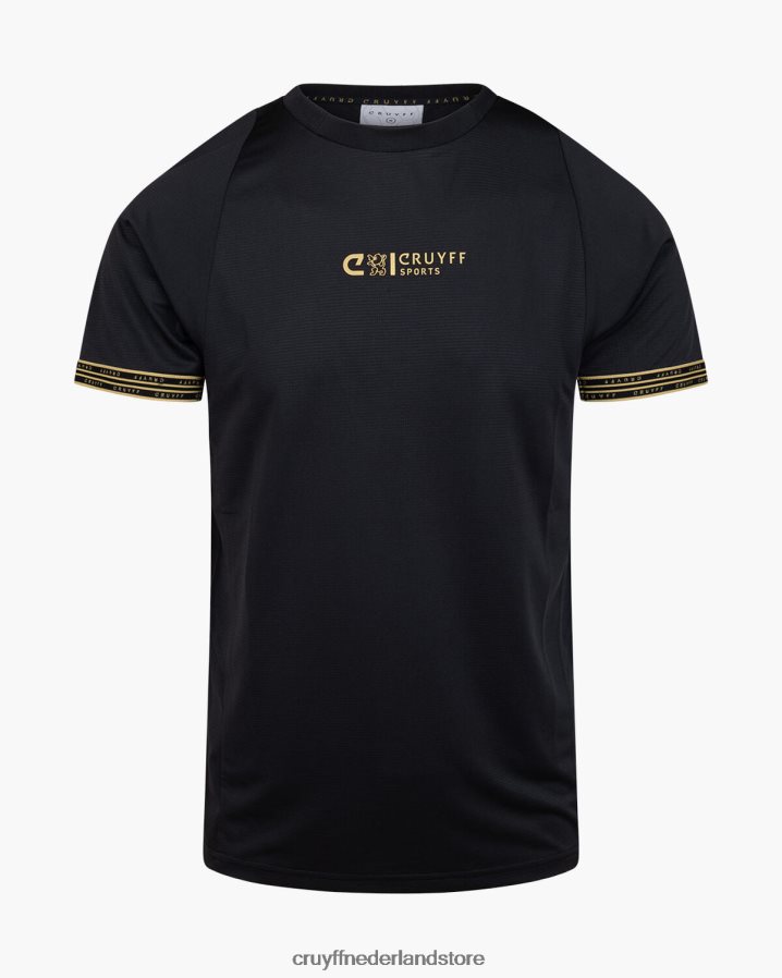 Heren hoef tee Cruyff 62R2P8173 goud t-shirt