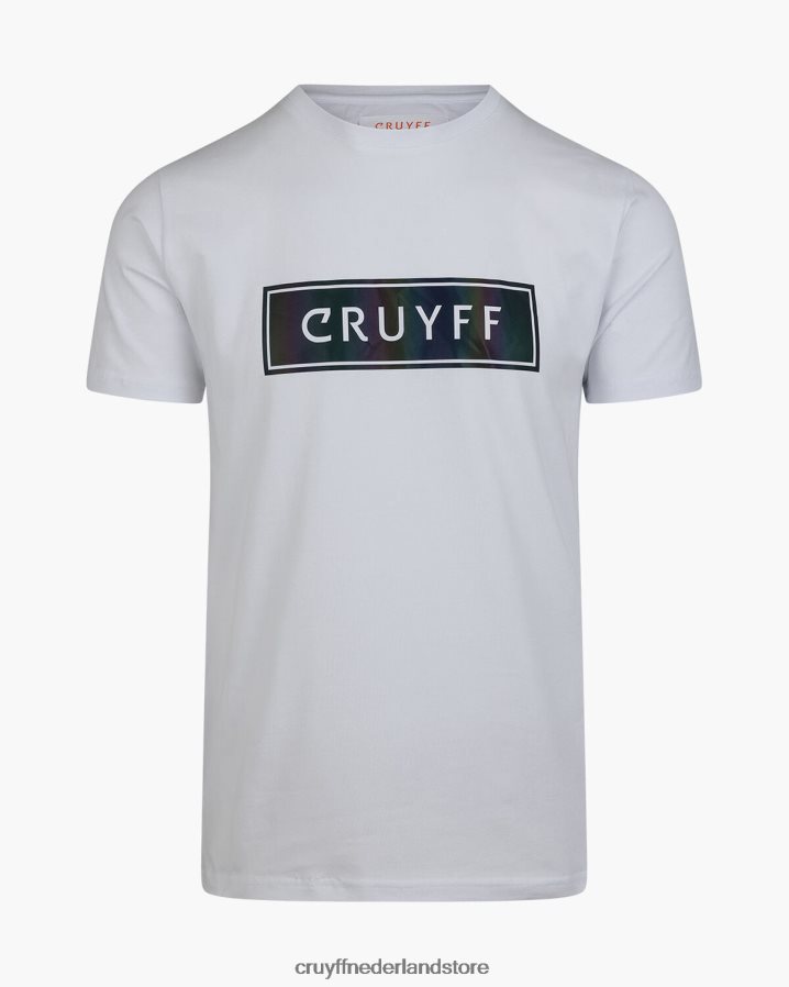 Heren jim tee Cruyff 62R2P8422 wit t-shirt