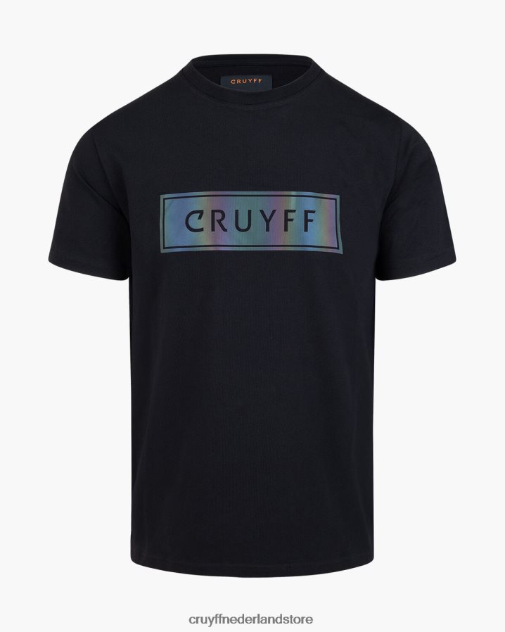 Heren jim tee Cruyff 62R2P8423 zwart t-shirt