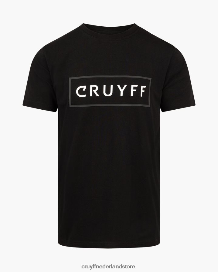 Heren kai tee Cruyff 62R2P847 zwart t-shirt