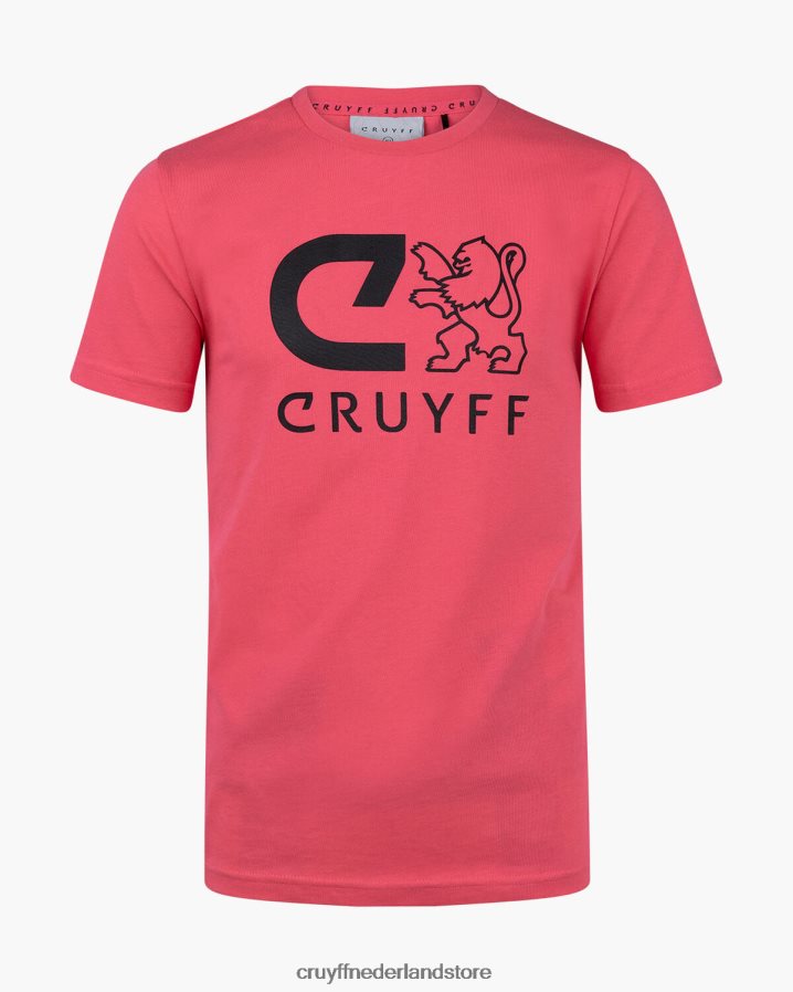 Heren kern T-stuk Cruyff 62R2P81206 roze t-shirt