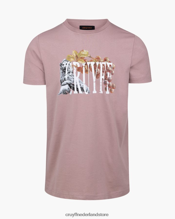 Heren mauro t-shirt Cruyff 62R2P8866 roze t-shirt