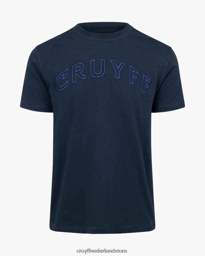 Heren milo tee Cruyff 62R2P859 blauwe nachten t-shirt