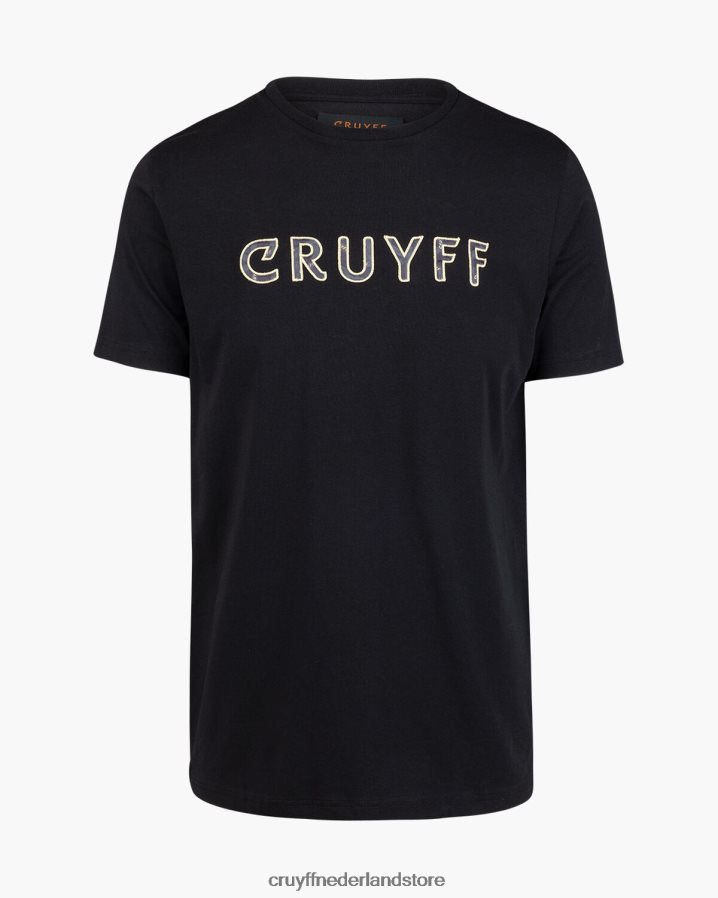 Heren sera tee Cruyff 62R2P8608 zwart t-shirt