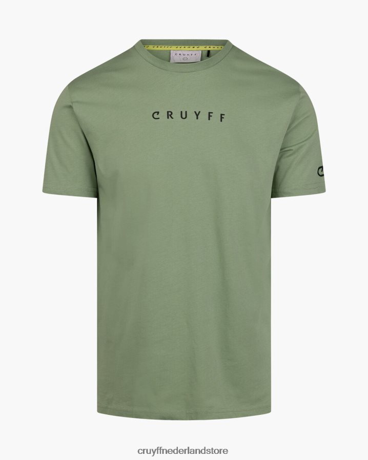 Heren stel tee Cruyff 62R2P8606 groente t-shirt