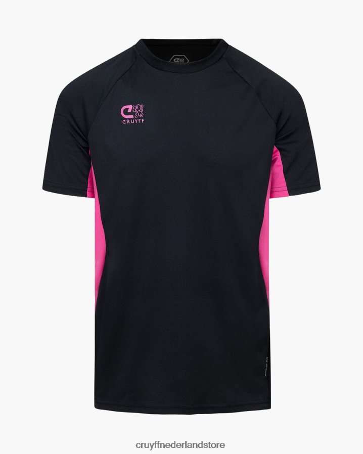 Heren technisch turn-shirt Cruyff 62R2P8671 zwart/diversen t-shirt