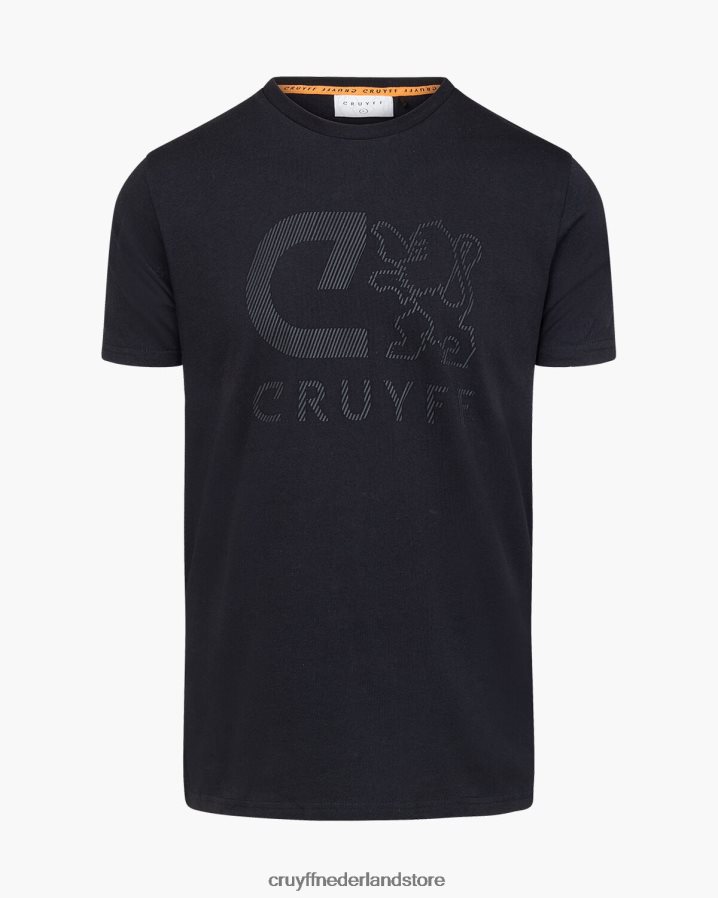 Heren ximo tee Cruyff 62R2P8599 zwart t-shirt