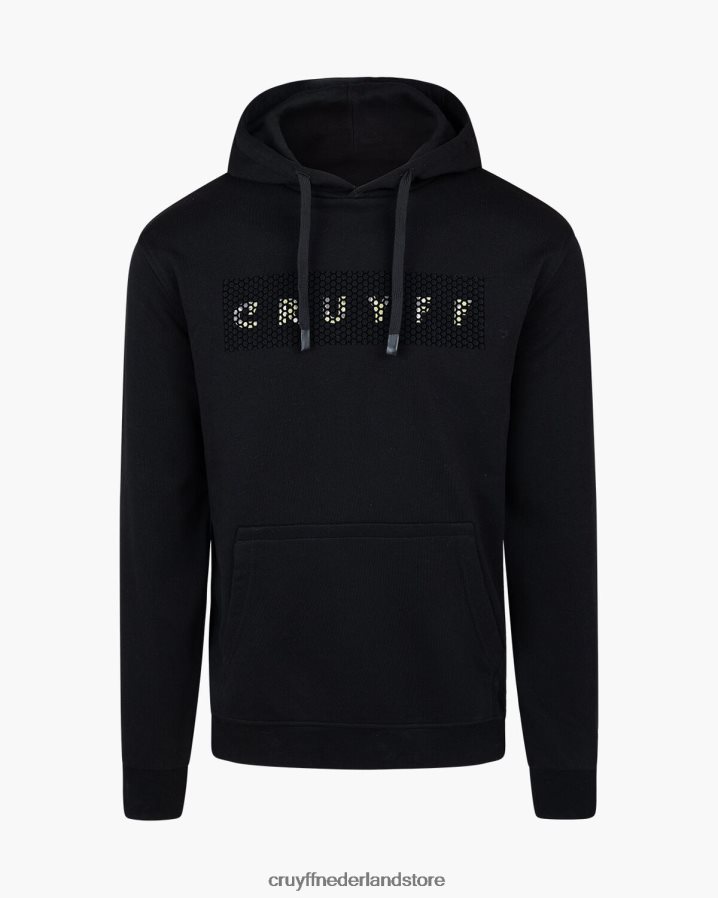 Heren een hoodie Cruyff 62R2P8587 zwart capuchon