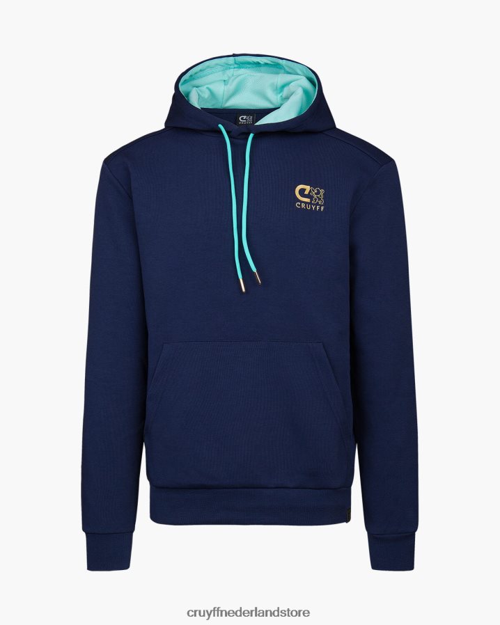 Heren joaquim hoodie-70% katoen/30% polyester Cruyff 62R2P8917 marine capuchon