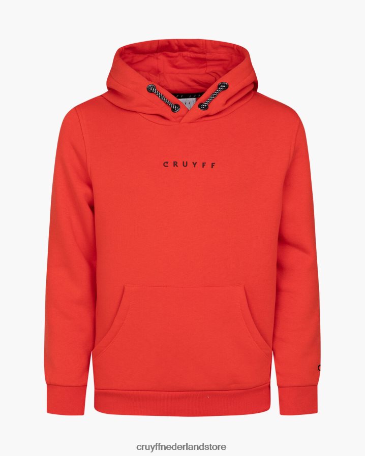 Heren joaquim hoodie Cruyff 62R2P81133 rood capuchon