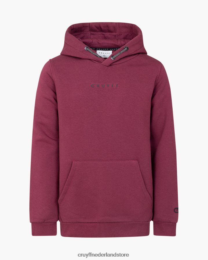 Heren joaquim hoodie Cruyff 62R2P81134 Bordeaux capuchon