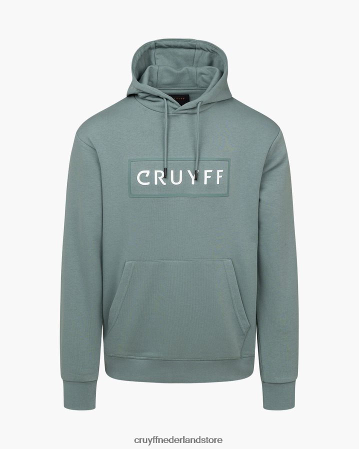 Heren kai hoodie Cruyff 62R2P8194 lood blauw capuchon