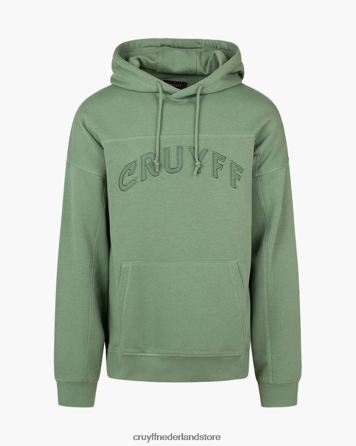 Heren milo-hoodie Cruyff 62R2P896 Bos Groen capuchon