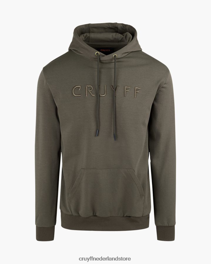 Heren toretta-hoodie Cruyff 62R2P8492 groente capuchon