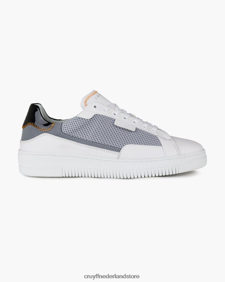 Heren Joan Aliento Cruyff 62R2P8678 grijs wit sportschoenen