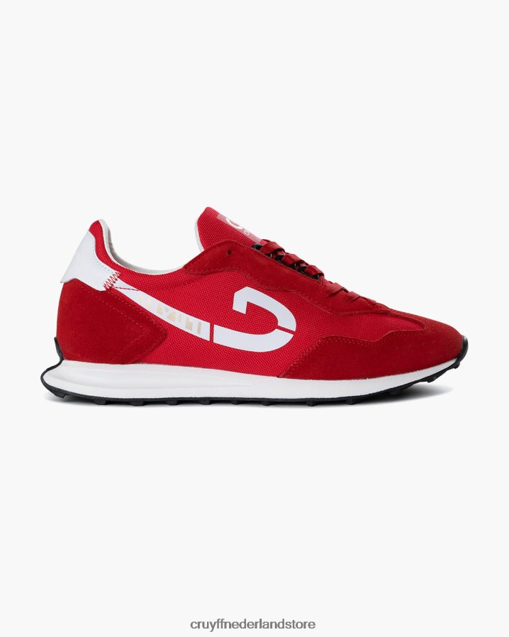 Heren Londen lopen Cruyff 62R2P891 rood sportschoenen