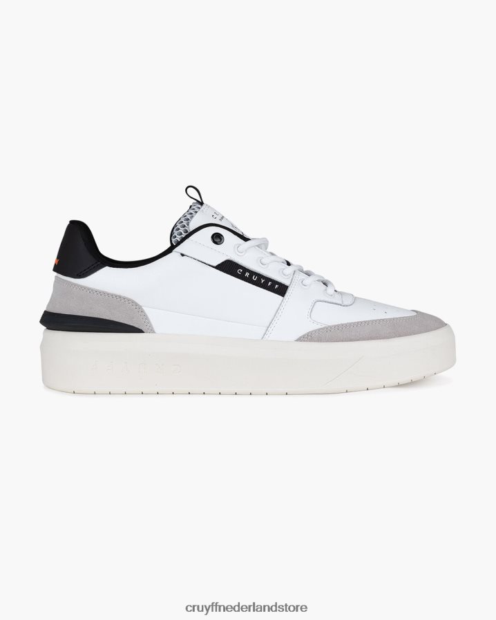 Heren goedgekeurd tennis Cruyff 62R2P8593 wit sportschoenen