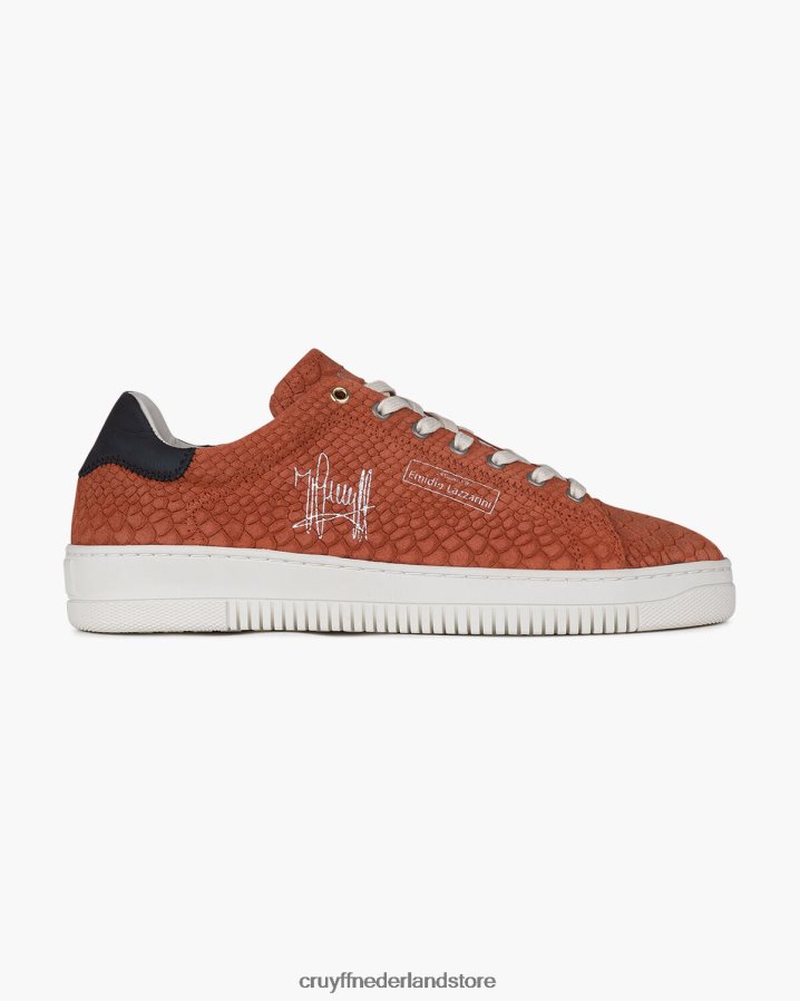 Heren joan Cruyff 62R2P8725 donkerrood sportschoenen