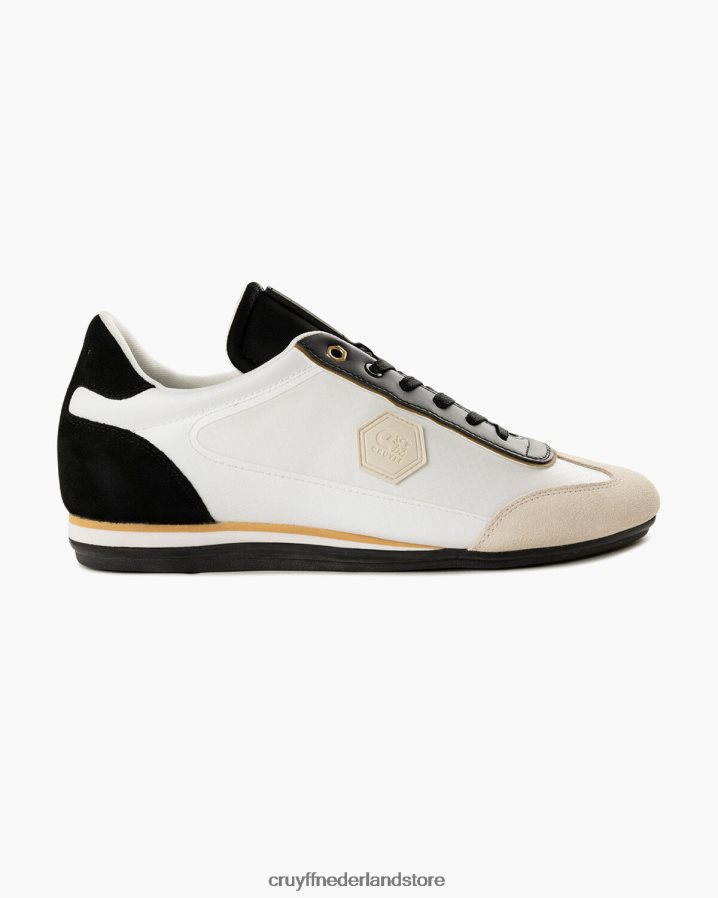 Heren vanenburg hex Cruyff 62R2P8118 wit goud sportschoenen