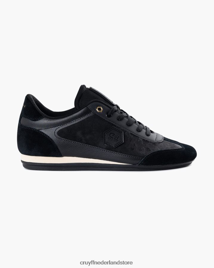 Heren vanenburg hex Cruyff 62R2P8421 zwart goud sportschoenen