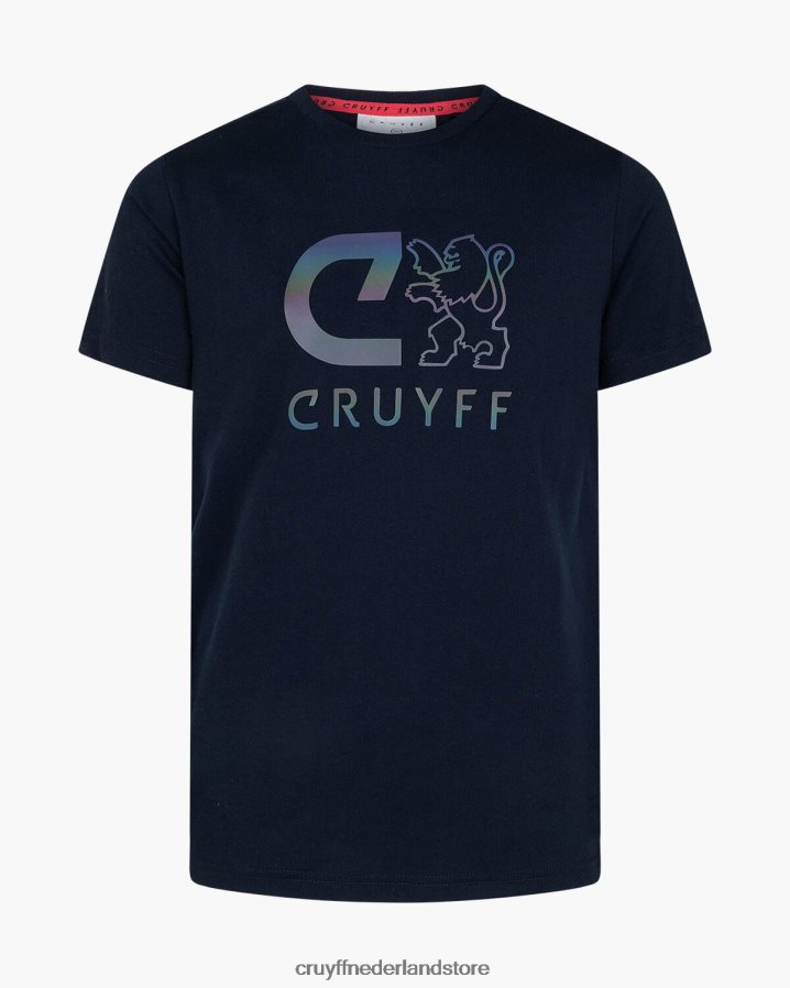 junior c leeuw tee Cruyff 62R2P81127 marine t-shirt