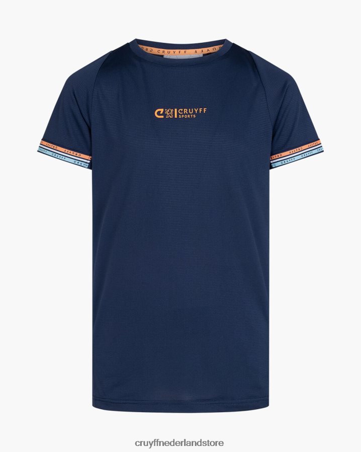 junior hoef tee Cruyff 62R2P81084 koningsblauw t-shirt