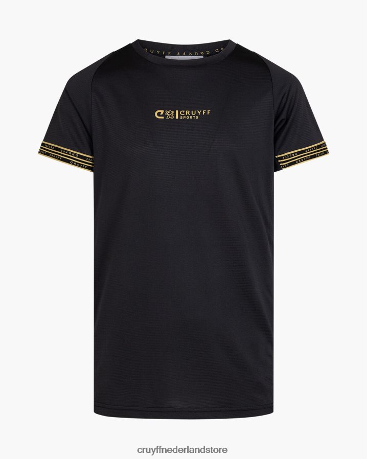 junior hoef tee Cruyff 62R2P81086 goud t-shirt