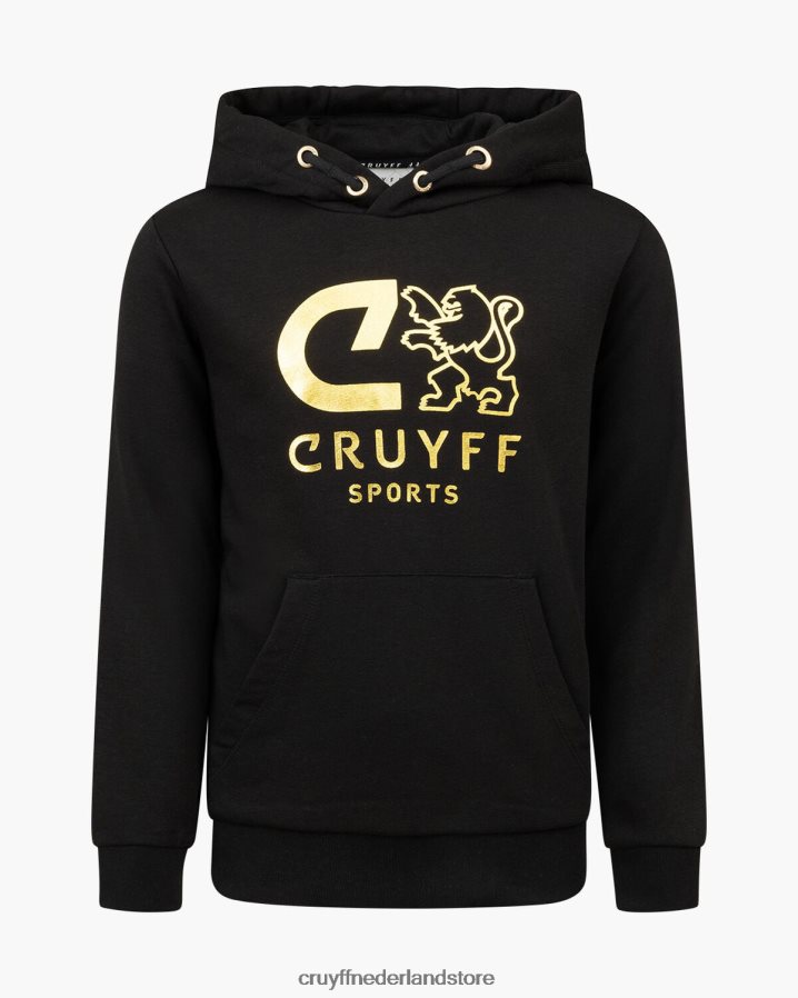 junior hoodie doen Cruyff 62R2P81104 goud capuchon