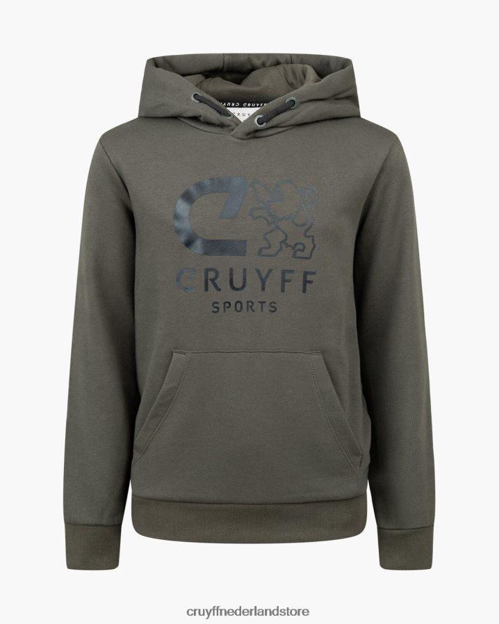 junior hoodie doen Cruyff 62R2P81105 leger groen capuchon