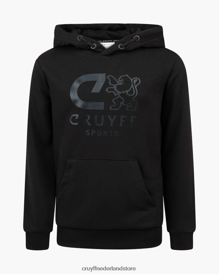 junior hoodie doen Cruyff 62R2P81114 zwart capuchon