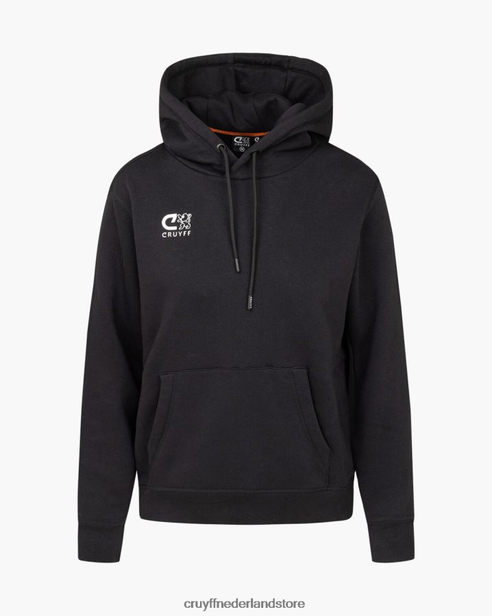 vrouwen kern hoodie Cruyff 62R2P81063 zwart capuchon