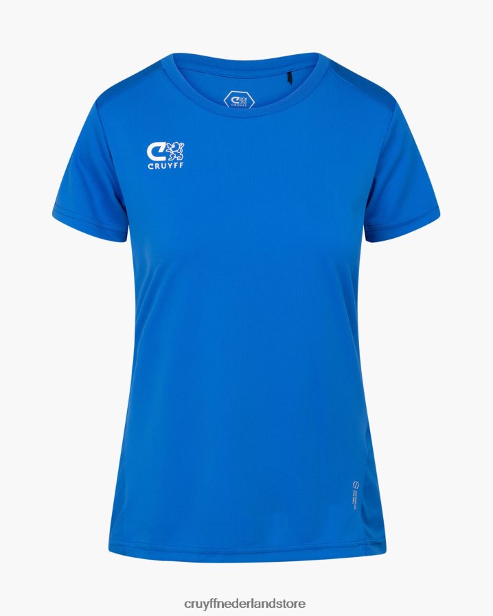 vrouwen trainingsshirt Cruyff 62R2P81018 blauw shirt