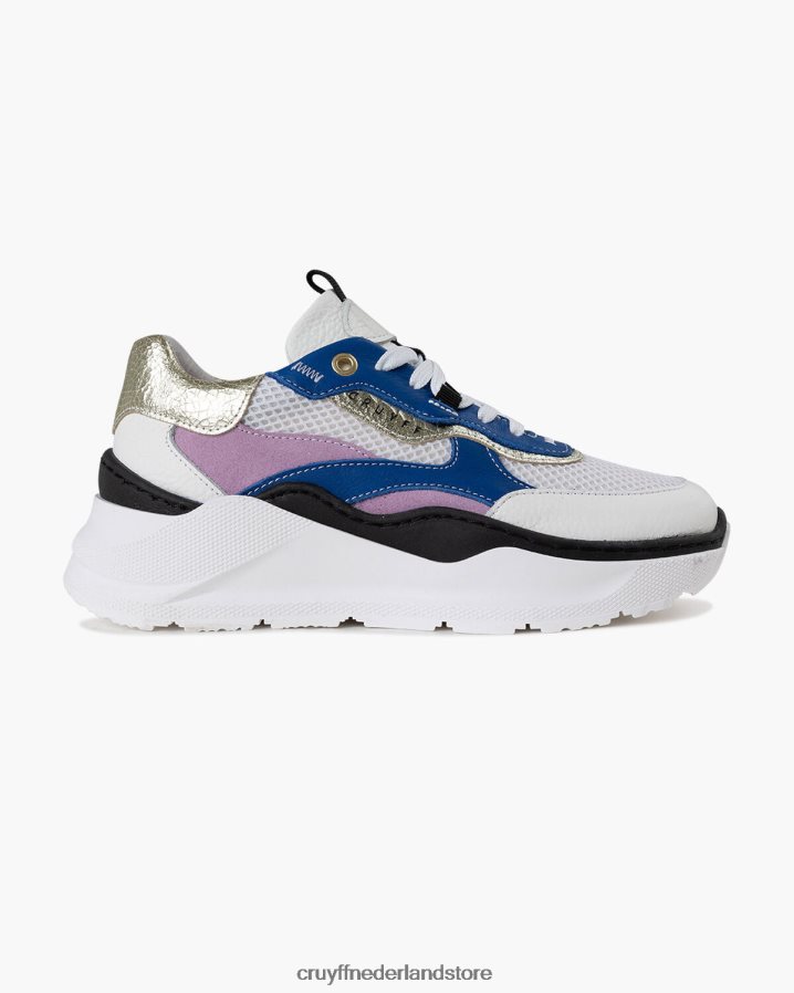 vrouwen roana vet Cruyff 62R2P81051 wit Blauw sportschoenen